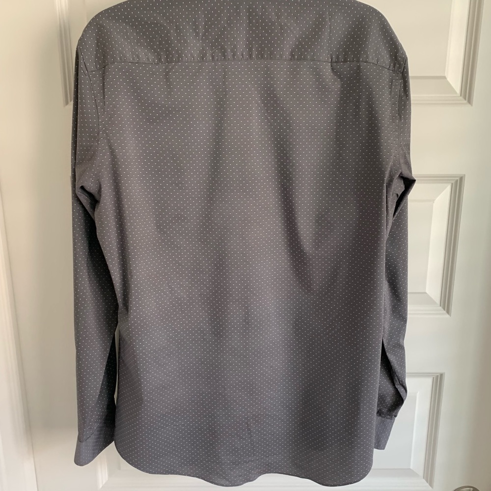 Van Heusen Gray Men’s Size 15 1/2 34/35 Slim Fit